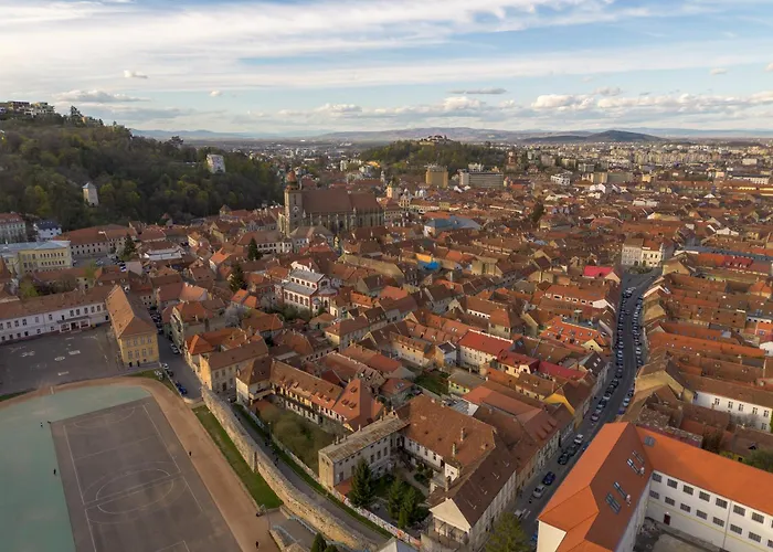 Iconic View Terrace - 2 Private Apartment Brasov